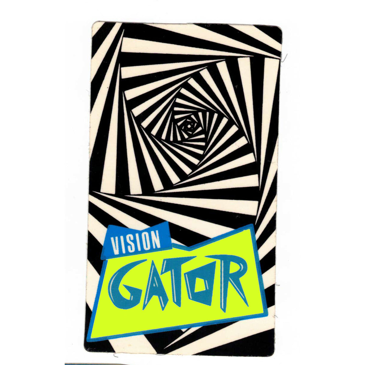 Vision Gator Sticker – Skeleton Mountie | Kevin Harris Official Website